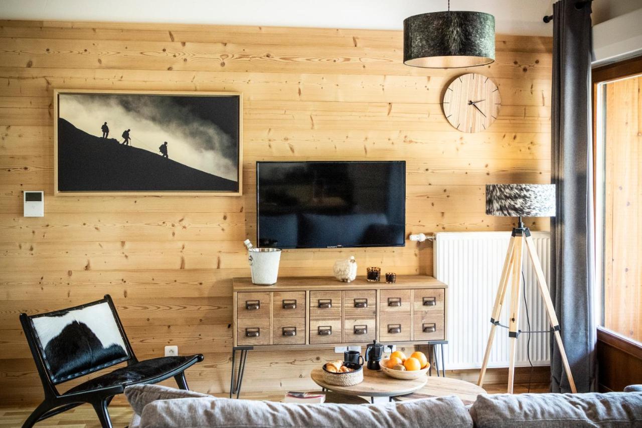 Ferienwohnung Terresens - Le Pre D'Anne Chloe Samoëns Exterior foto