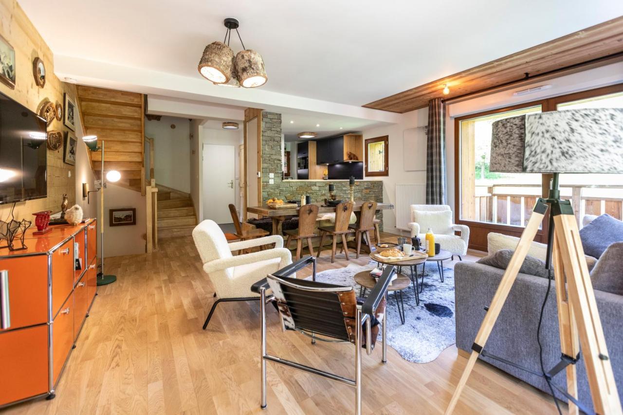 Ferienwohnung Terresens - Le Pre D'Anne Chloe Samoëns Exterior foto